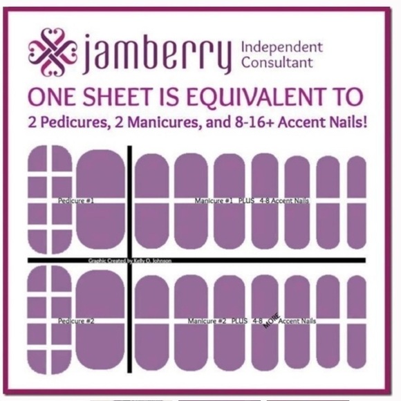 Jamberry Nail Wraps - Wintergreen - Picture 8 of 10